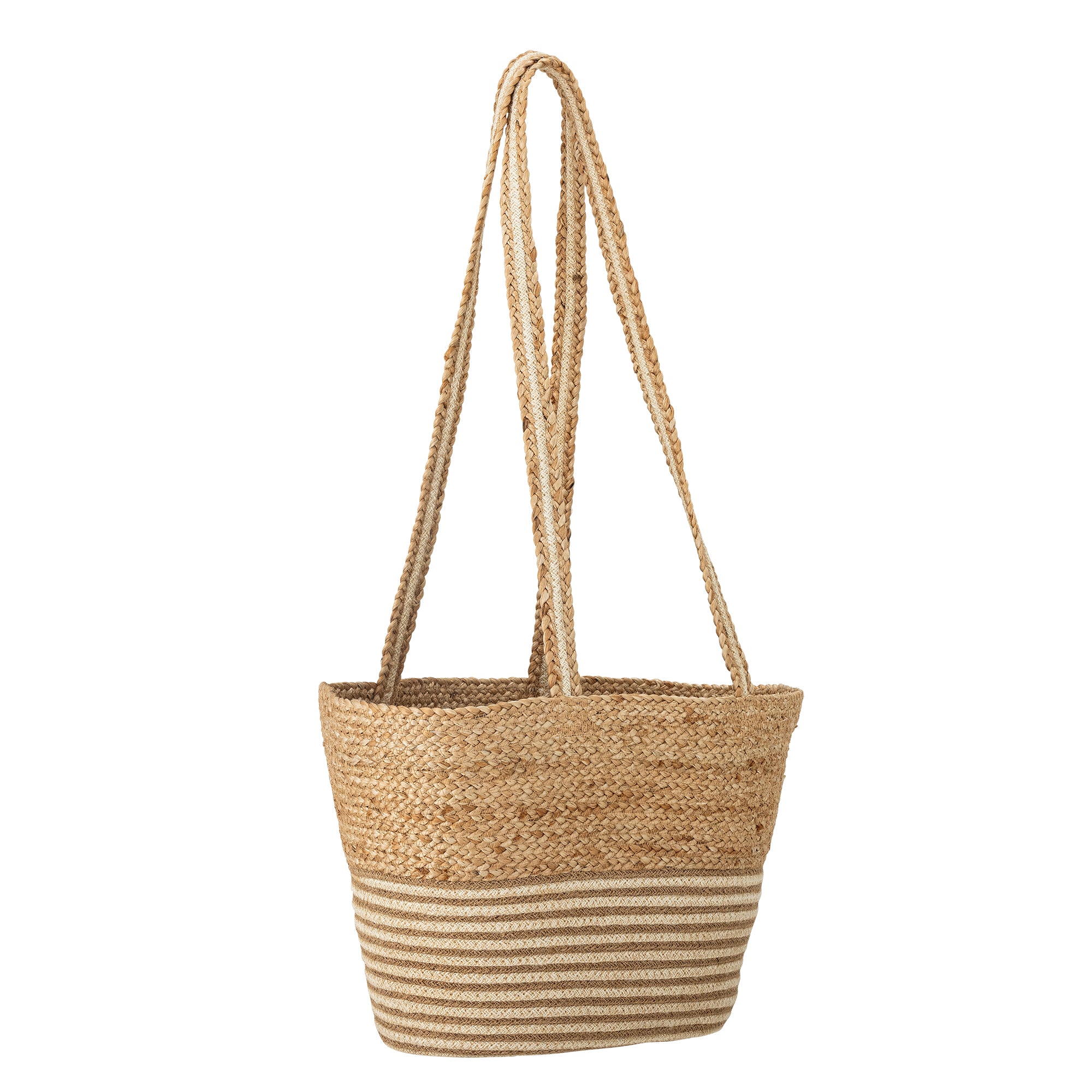 Bloomingville Simona Shoppingväska, Natur, Jute
