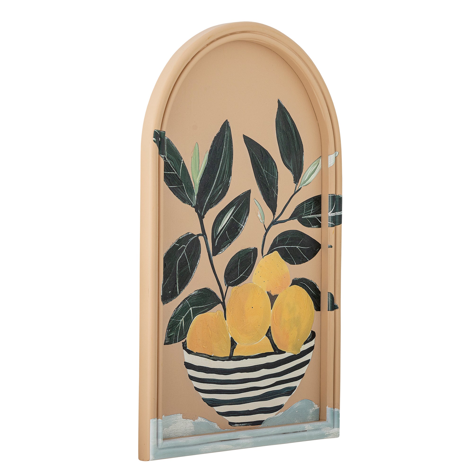 Creative Collection Limone Illustration med Ram, Flera Färger, MDF