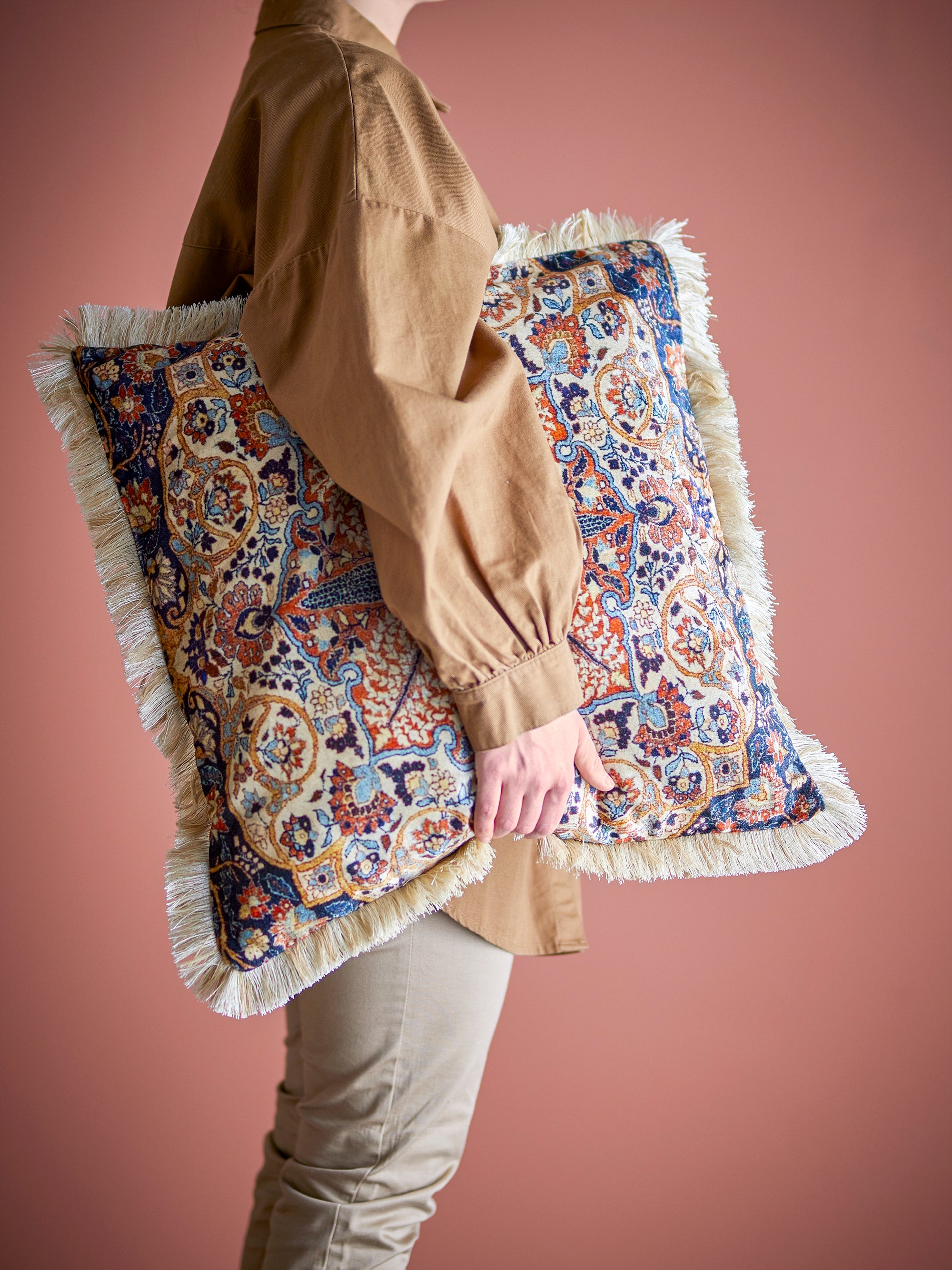 Creative Collection Asu Kuddfodral, Brun, Viskos