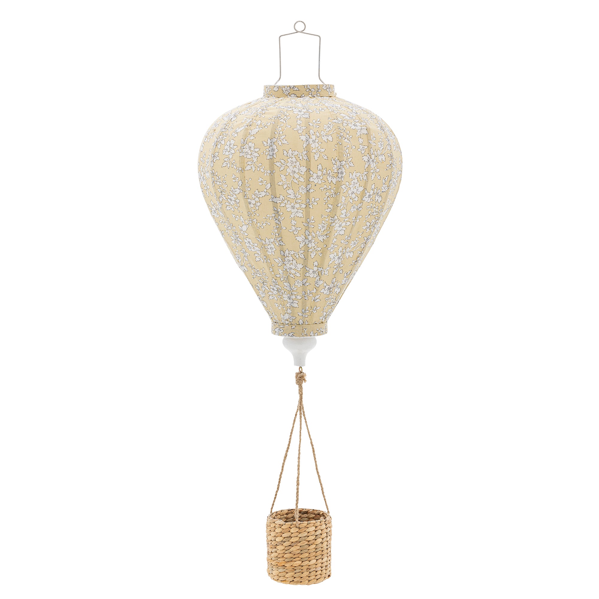 Bloomingville Mini Pomp Mobile, Gul, Polyester