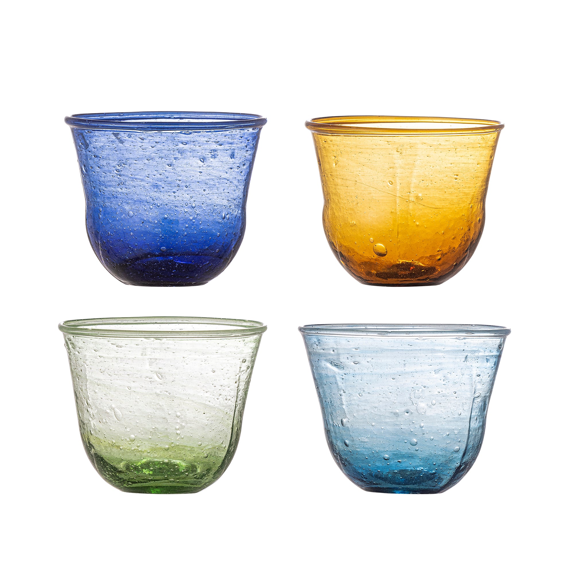 Creative Collection Karu Dricksglas, Flera Färger, Återvunnet Glas