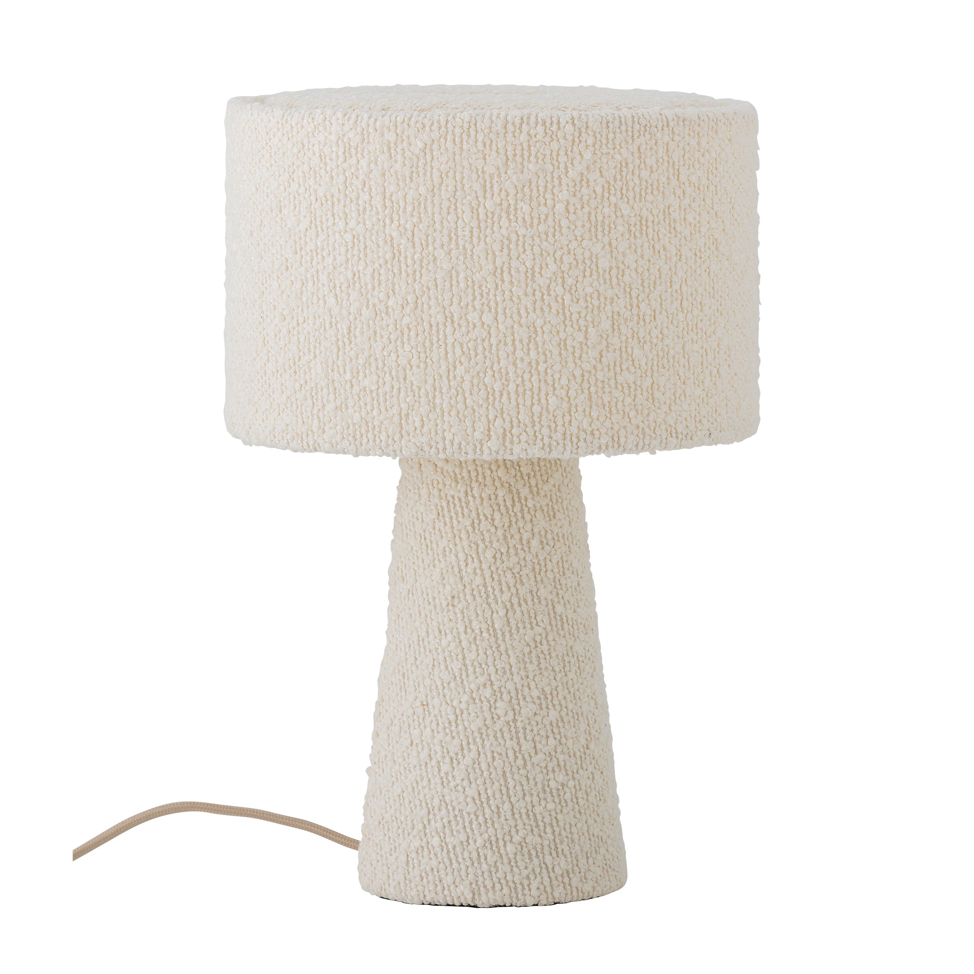 Bloomingville Emmie Bordslampa, Vit, Polyester