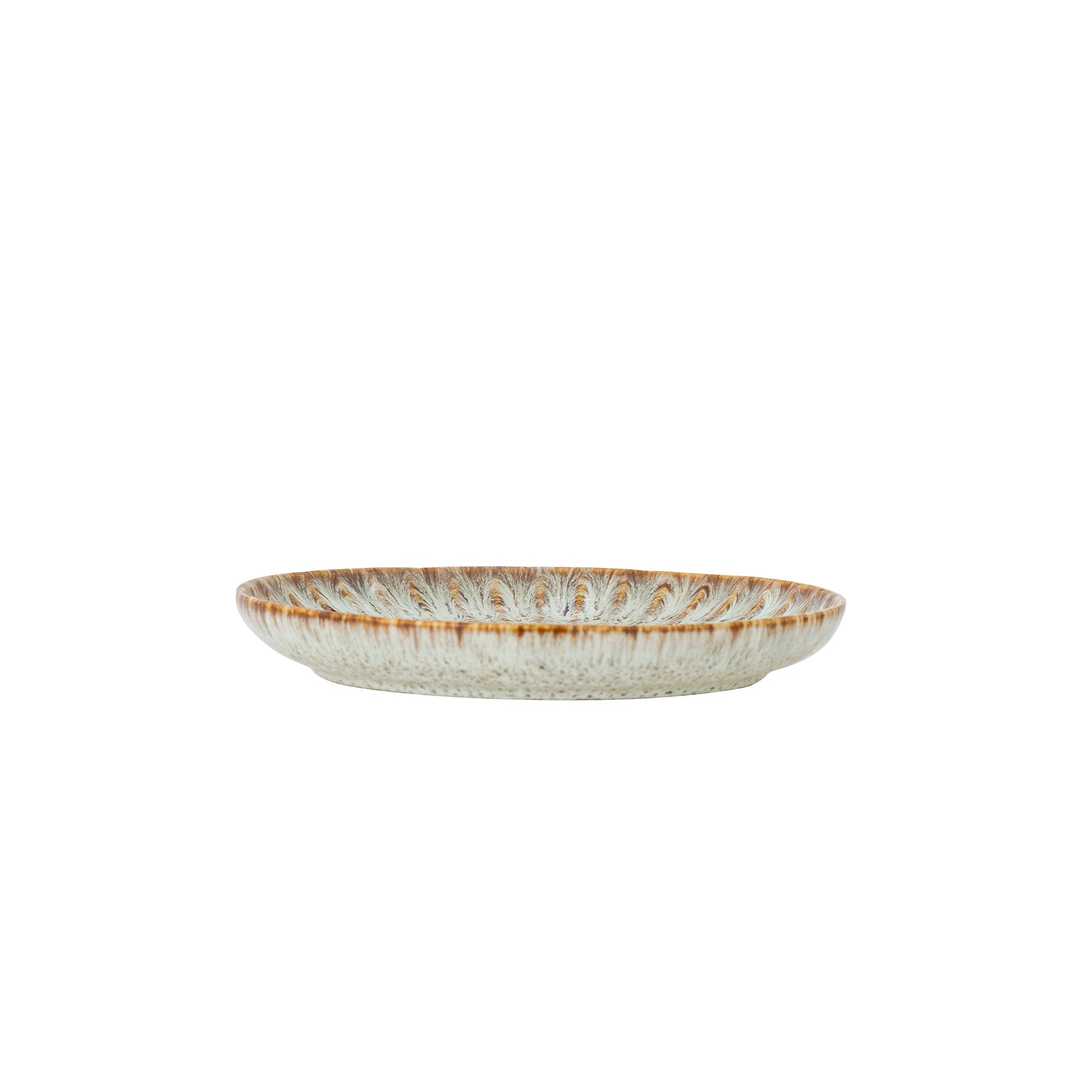 Creative Collection Fleur Tallrik, Natur, Stengods