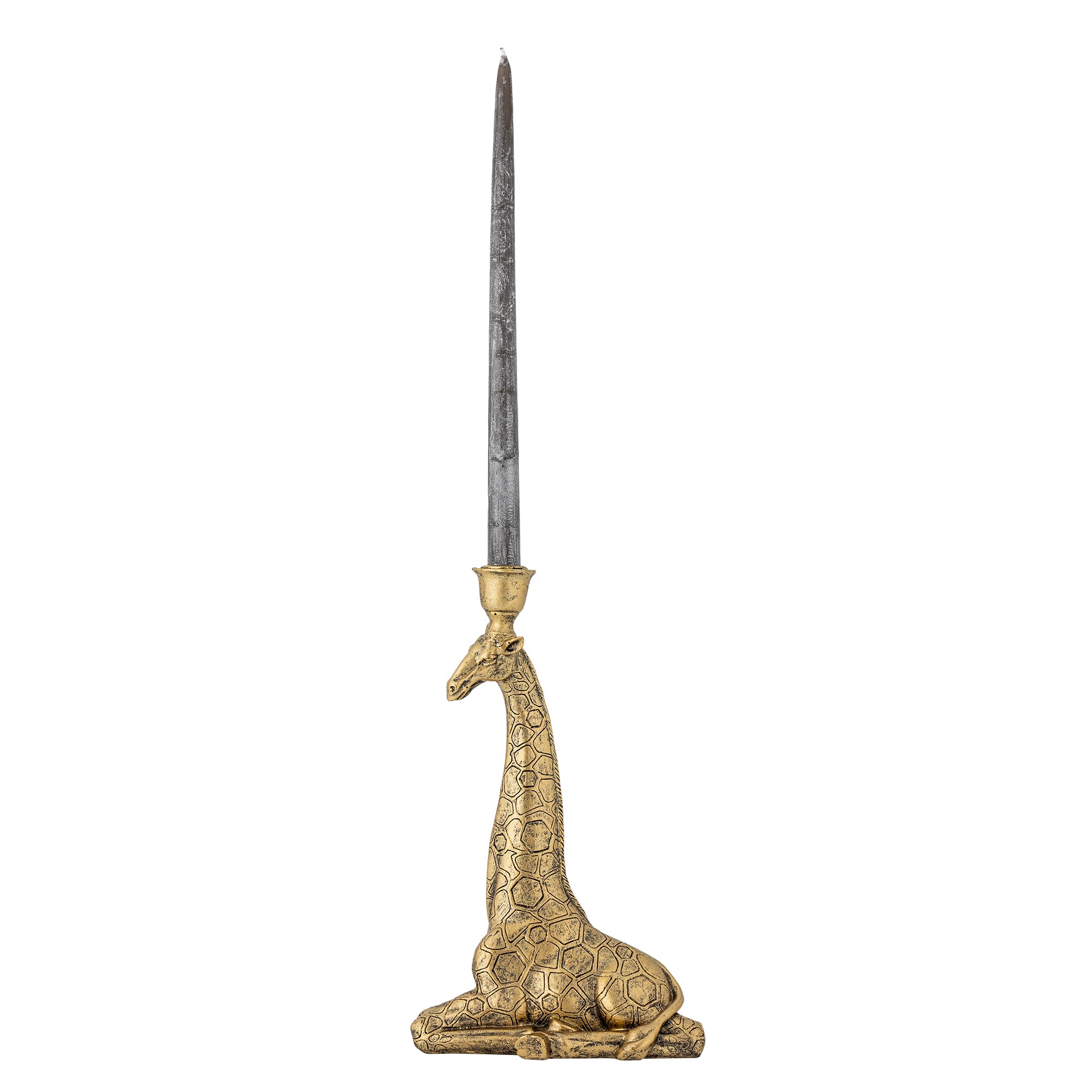 Creative Collection Twiga Ljusstake, Guld, Polyresin
