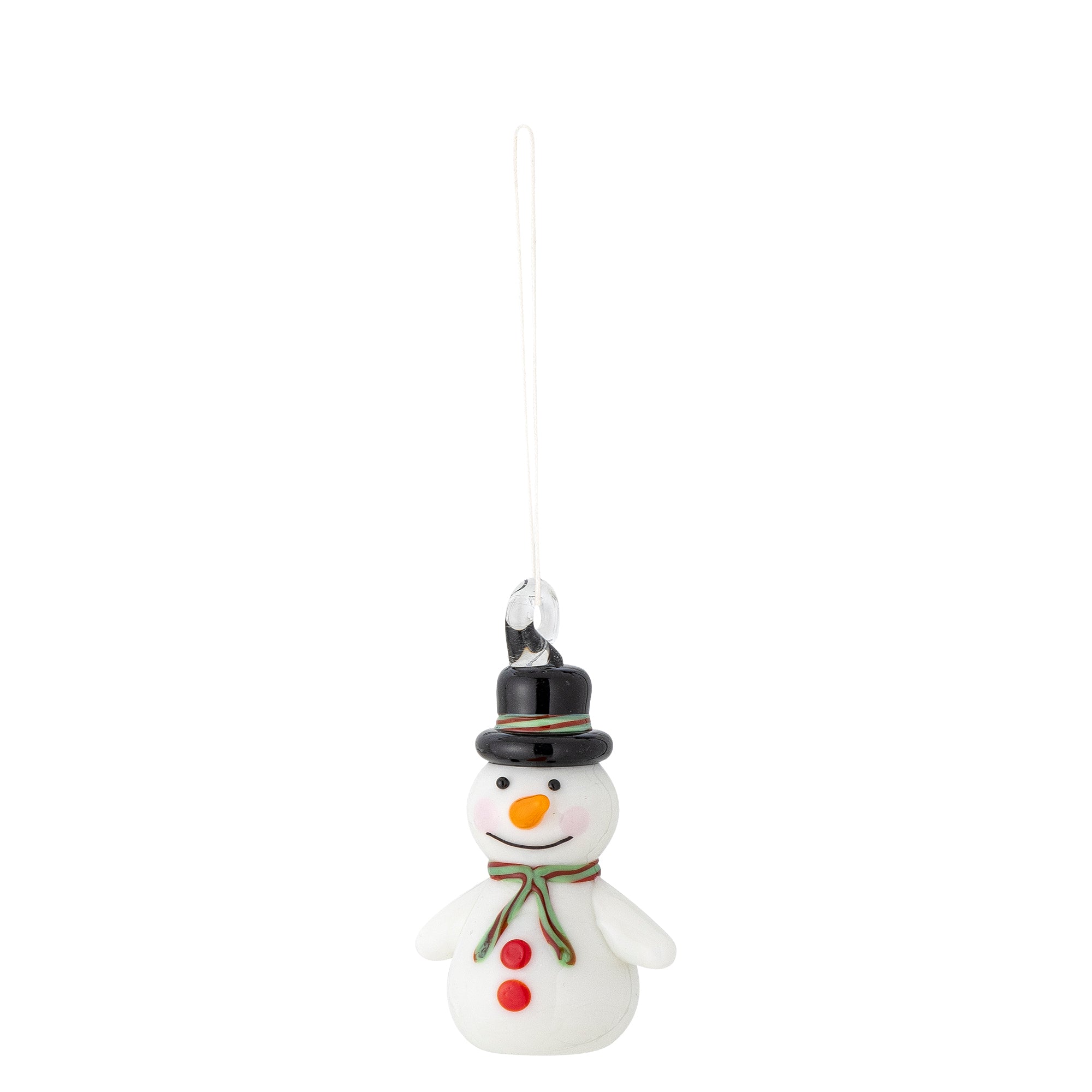 Bloomingville Festive Ornament, Vit, Glas