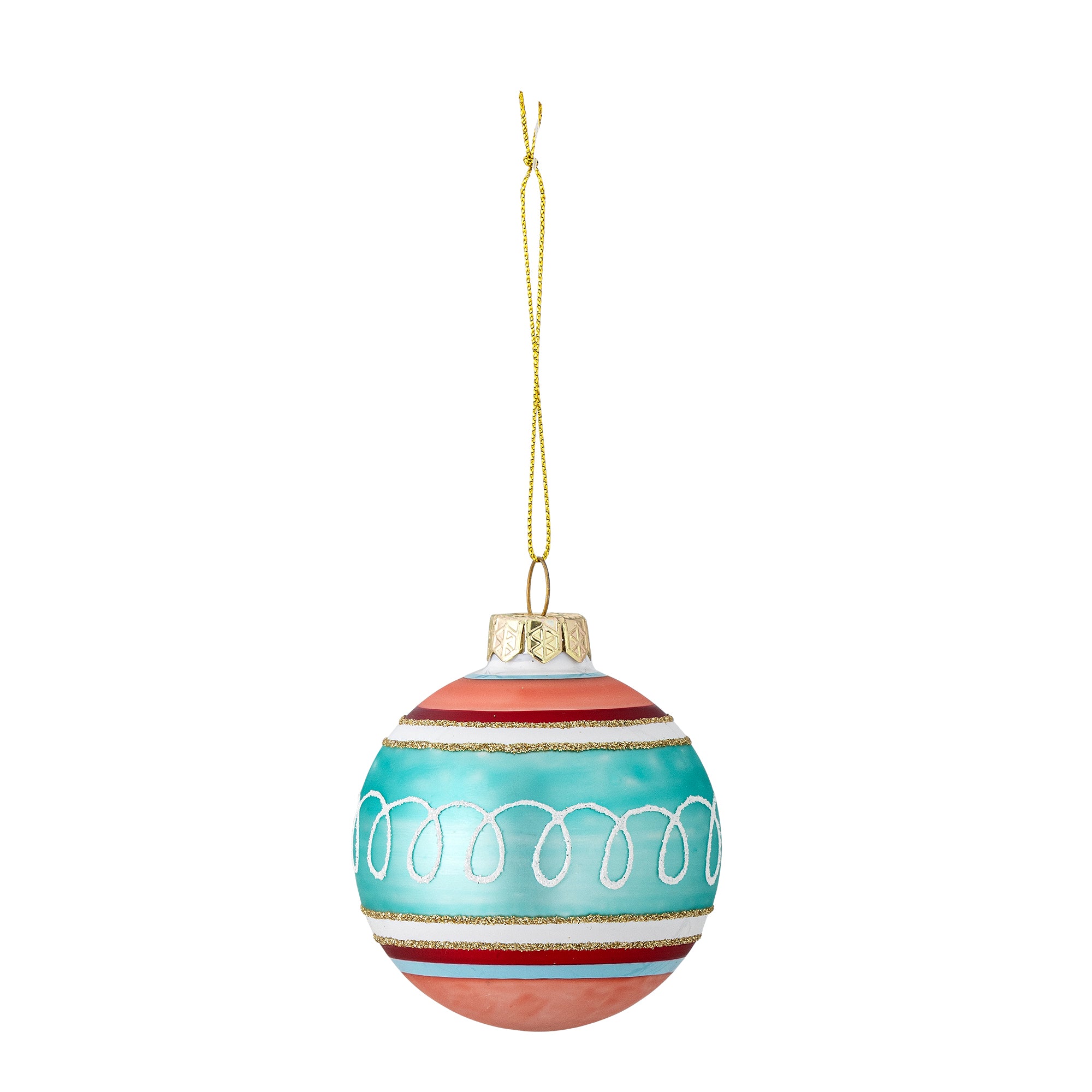 Bloomingville Kota Ornament, Multi, Glas