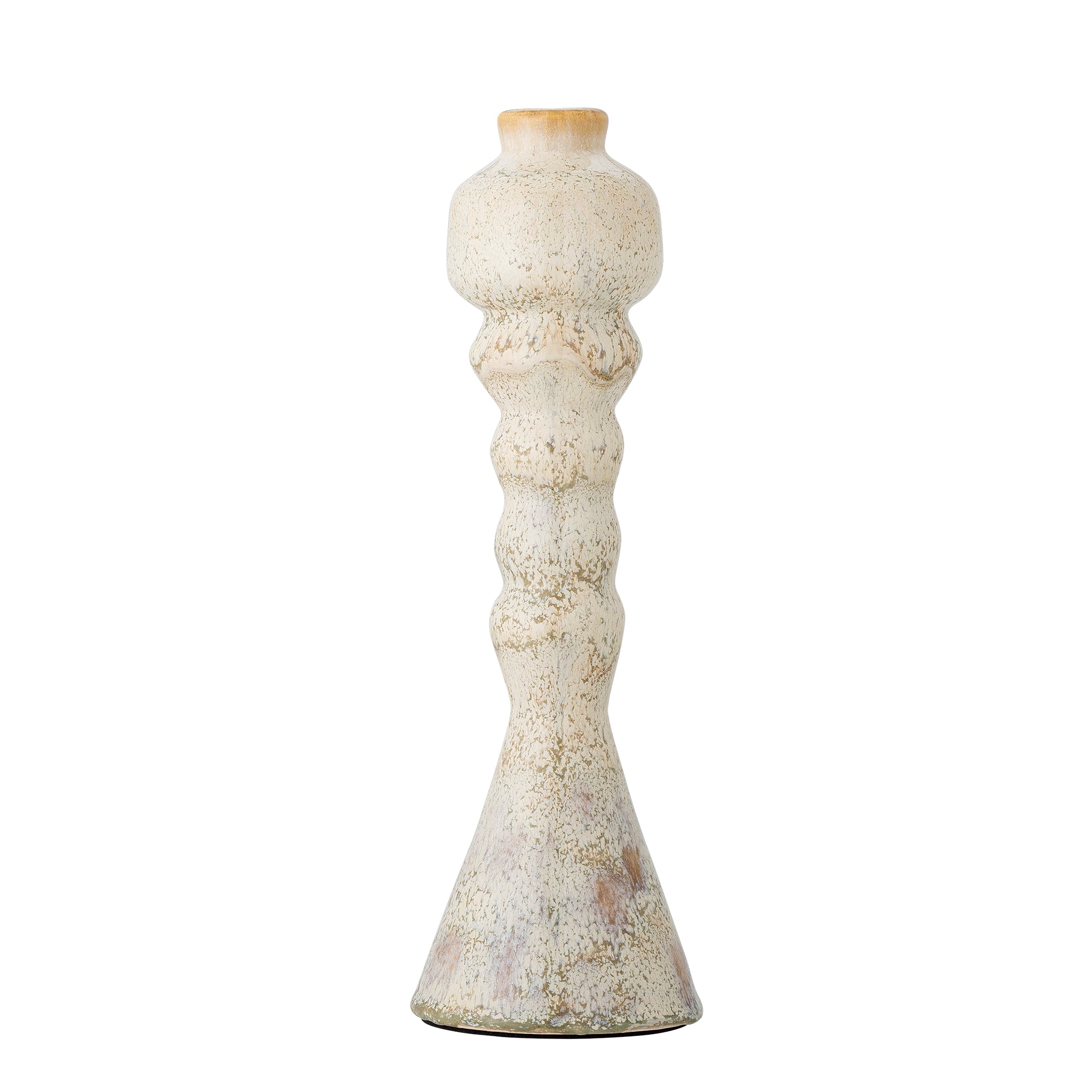 Bloomingville Bancroft Ljusstake, Vit, Terrakotta