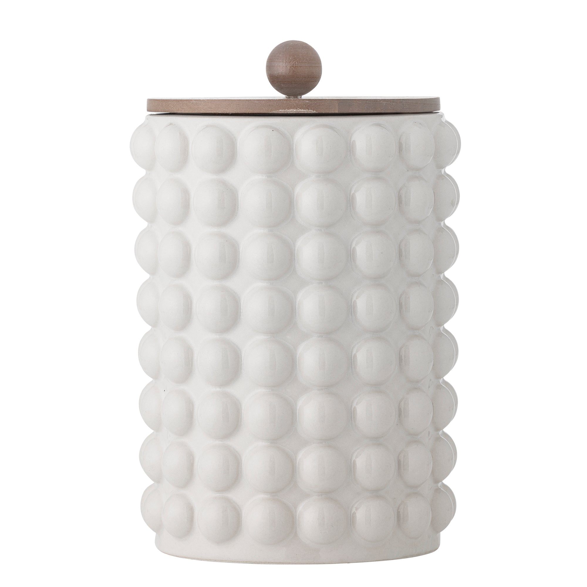 Creative Collection Madge Burk med Lock, Vit, Stengods