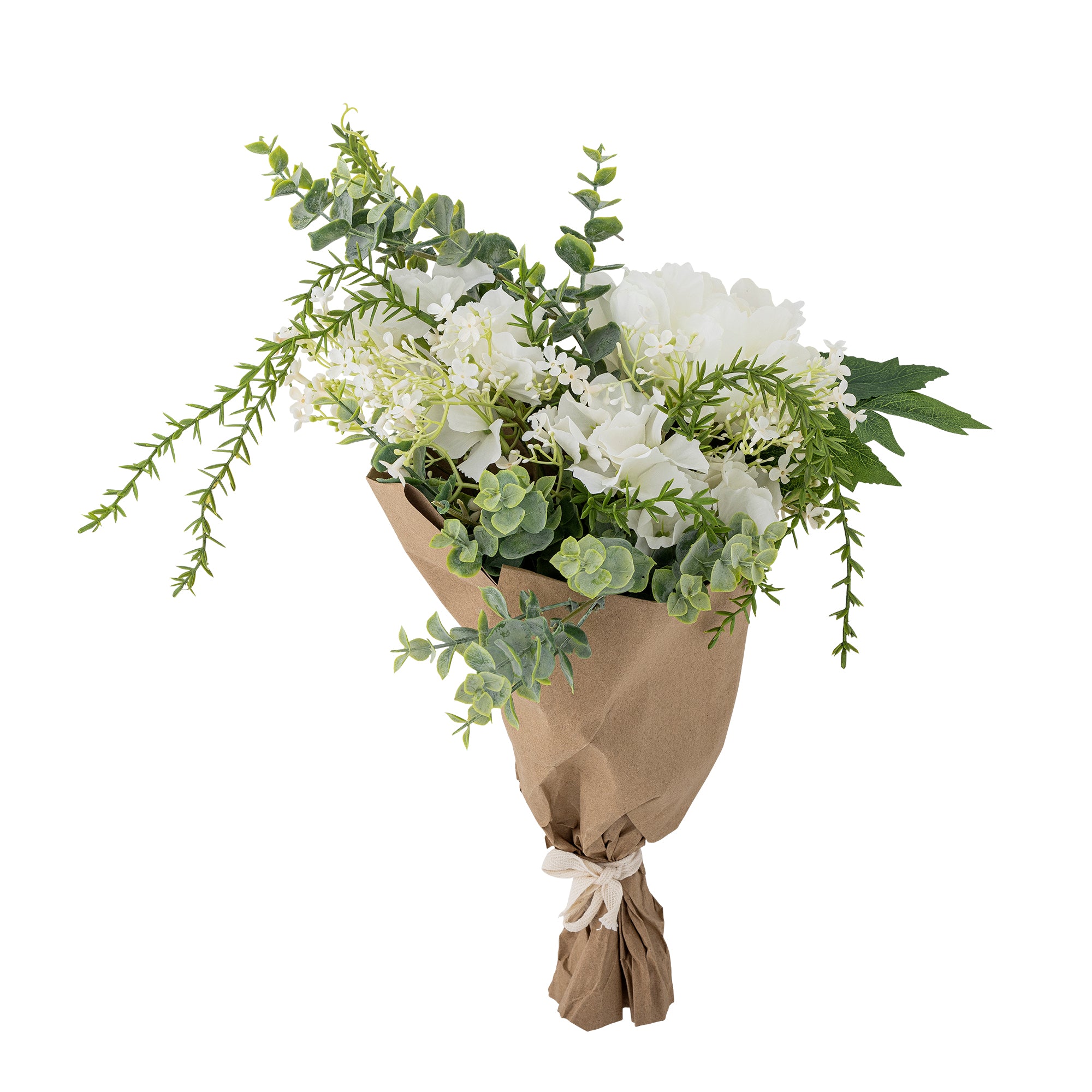 Bloomingville Lustre Bouquet, Vit, Konstgjorda Blommor