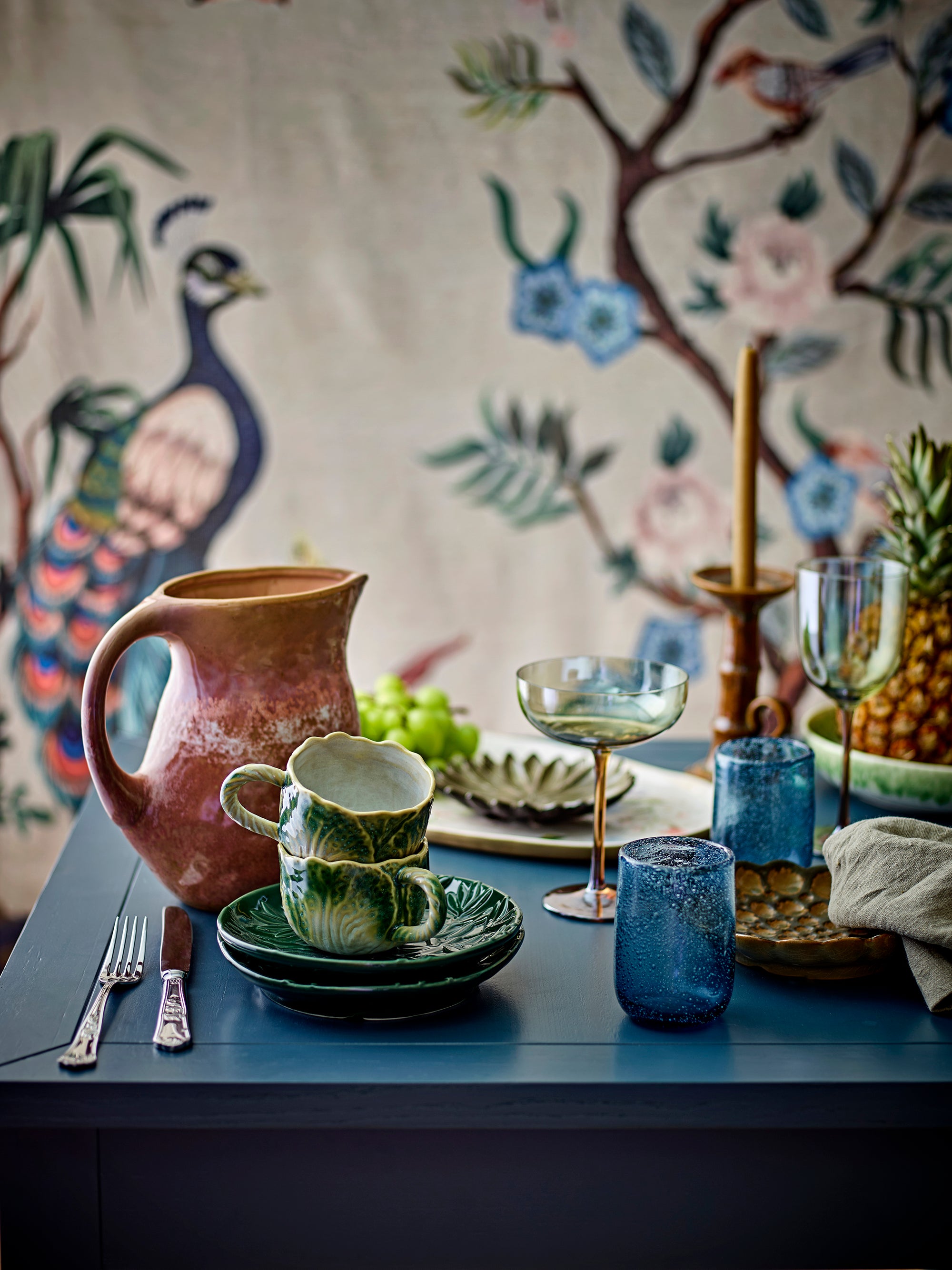 Creative Collection Tabby Dricksglas, Blå, Glas