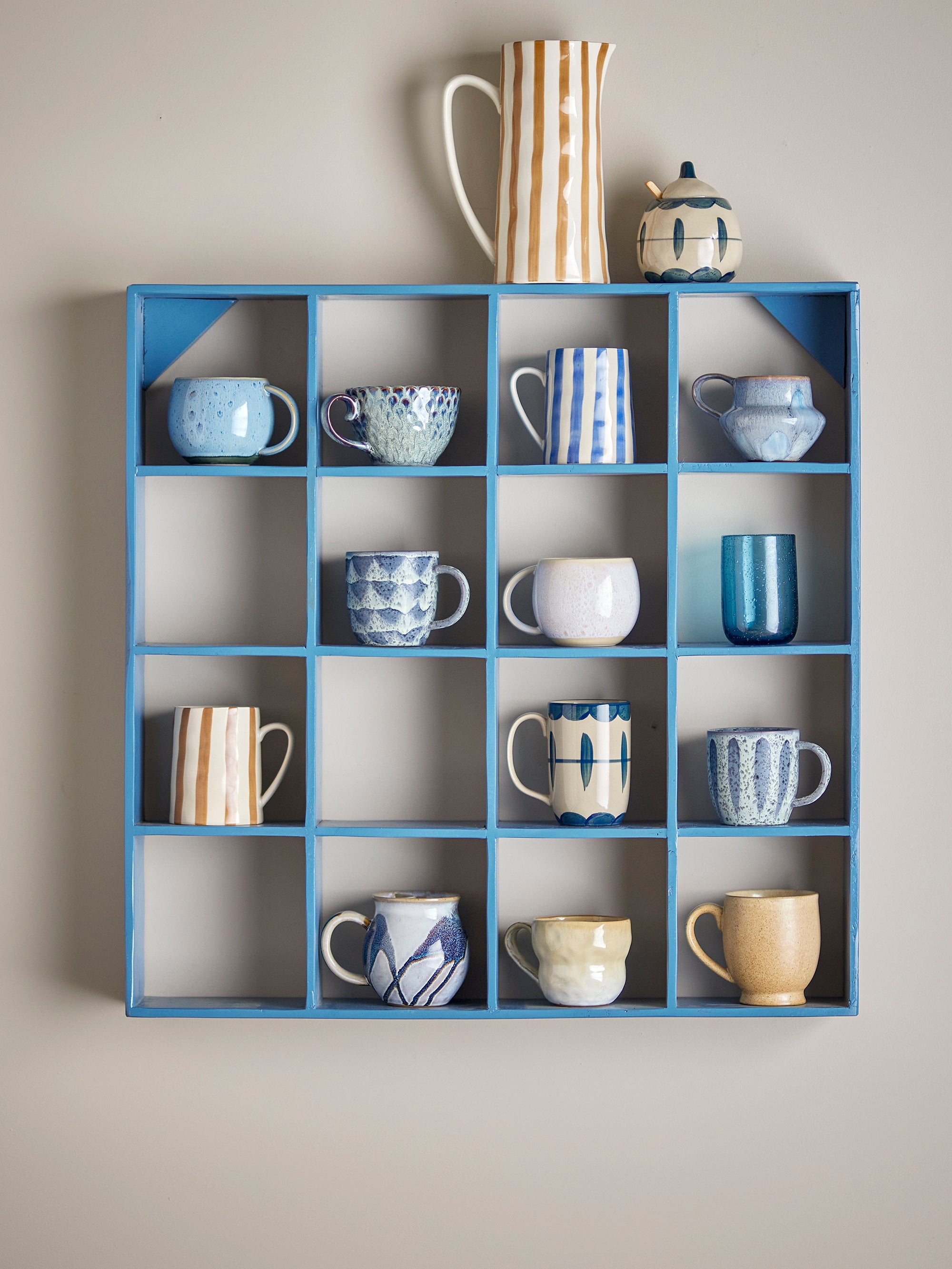 Creative Collection Tabby Dricksglas, Blå, Glas