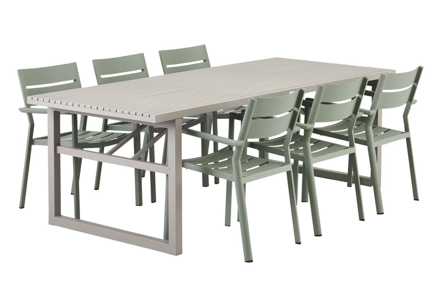 Brafab Vevi matbord Khaki 230x95 cm
