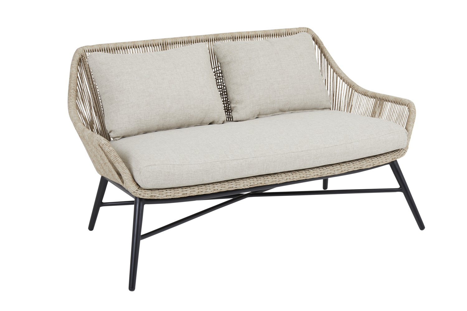 Brafab Pembroke 2-sitssoffa Beige/beige
