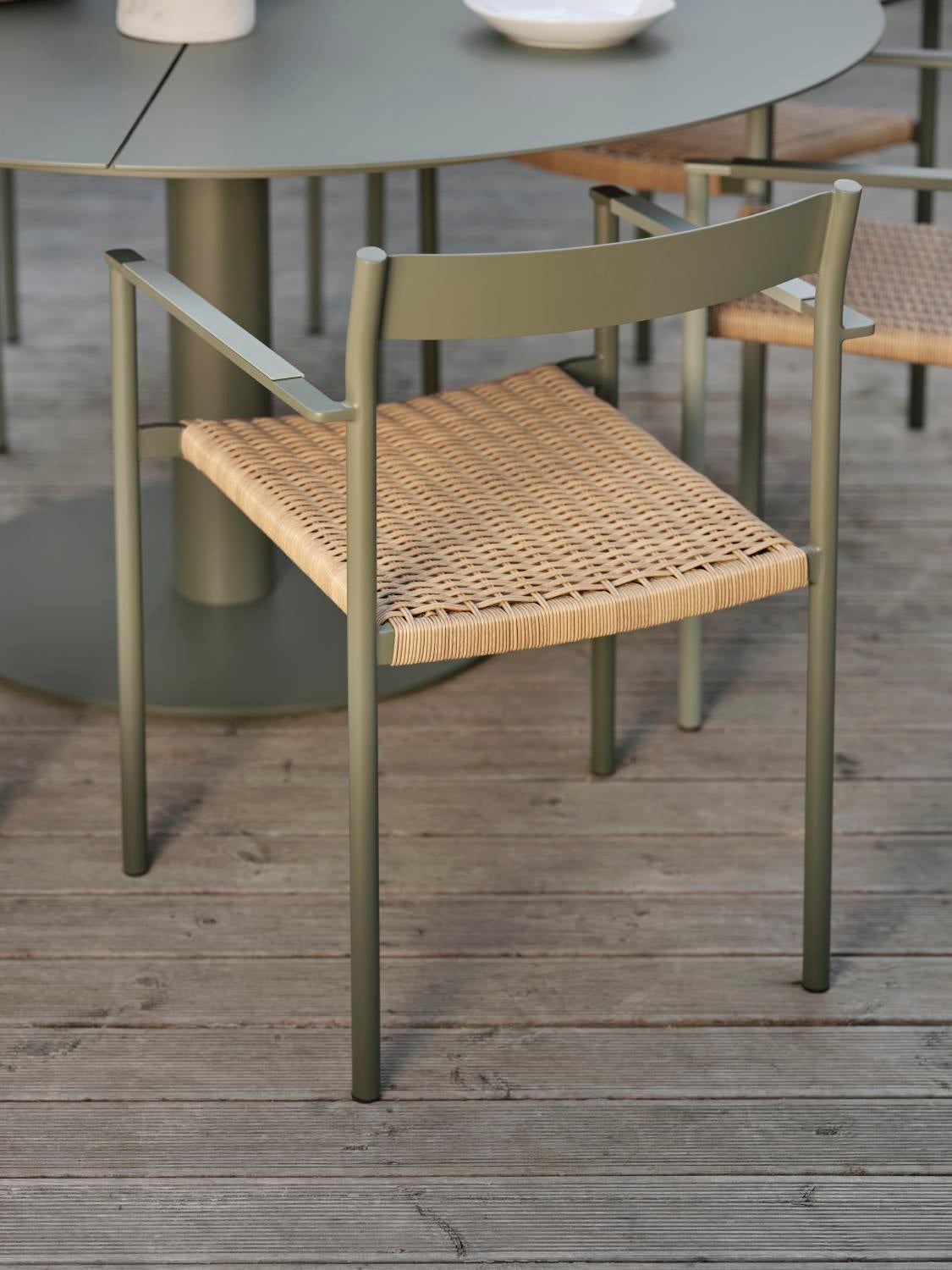 Brafab DK matstol Nordic Green/Natur