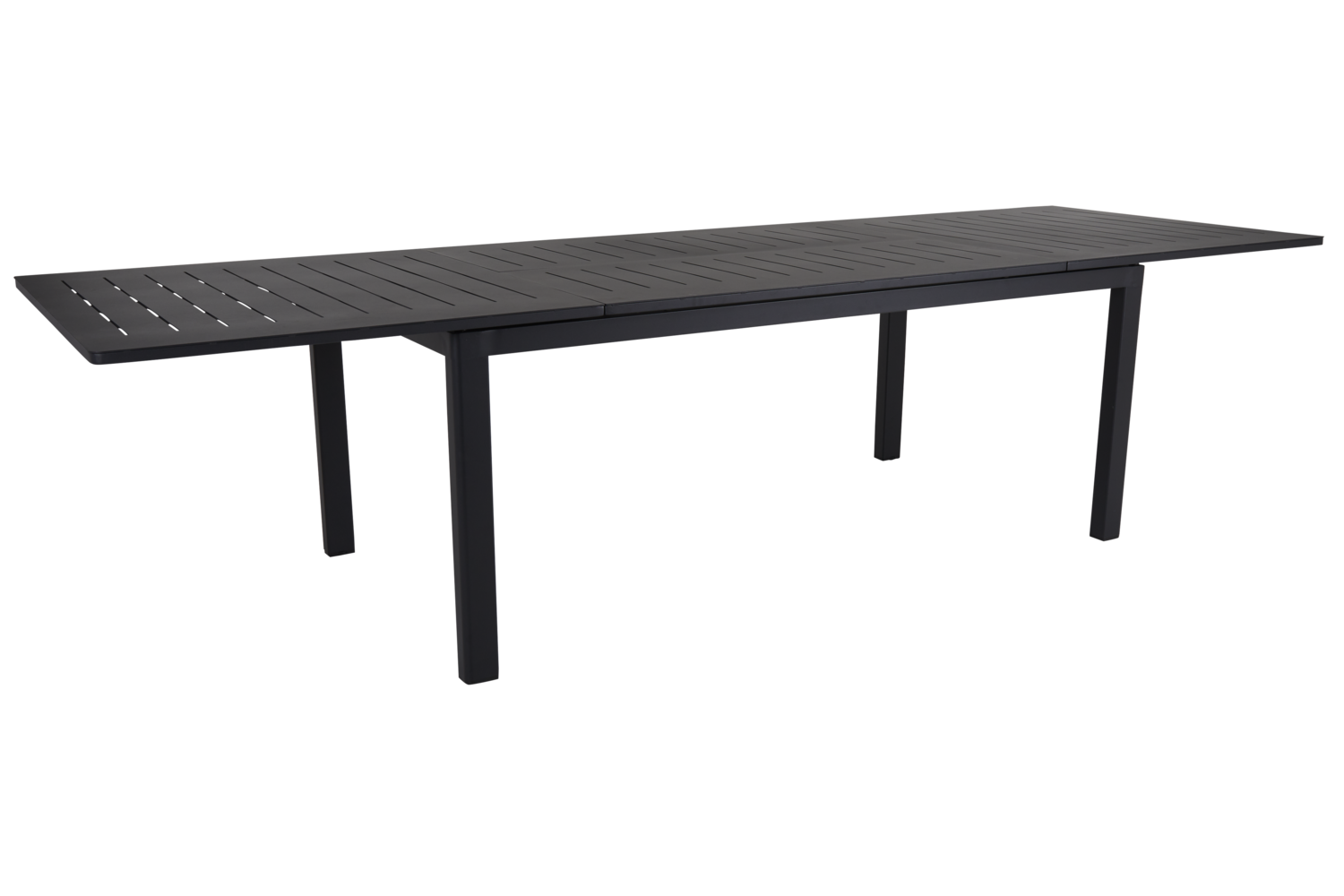 Brafab Lomma matbord Svart 194x312x100 cm