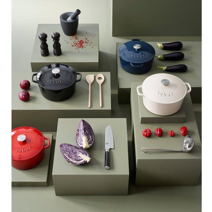 Sabor Gjutjärnsgryta 6,7 L Svart