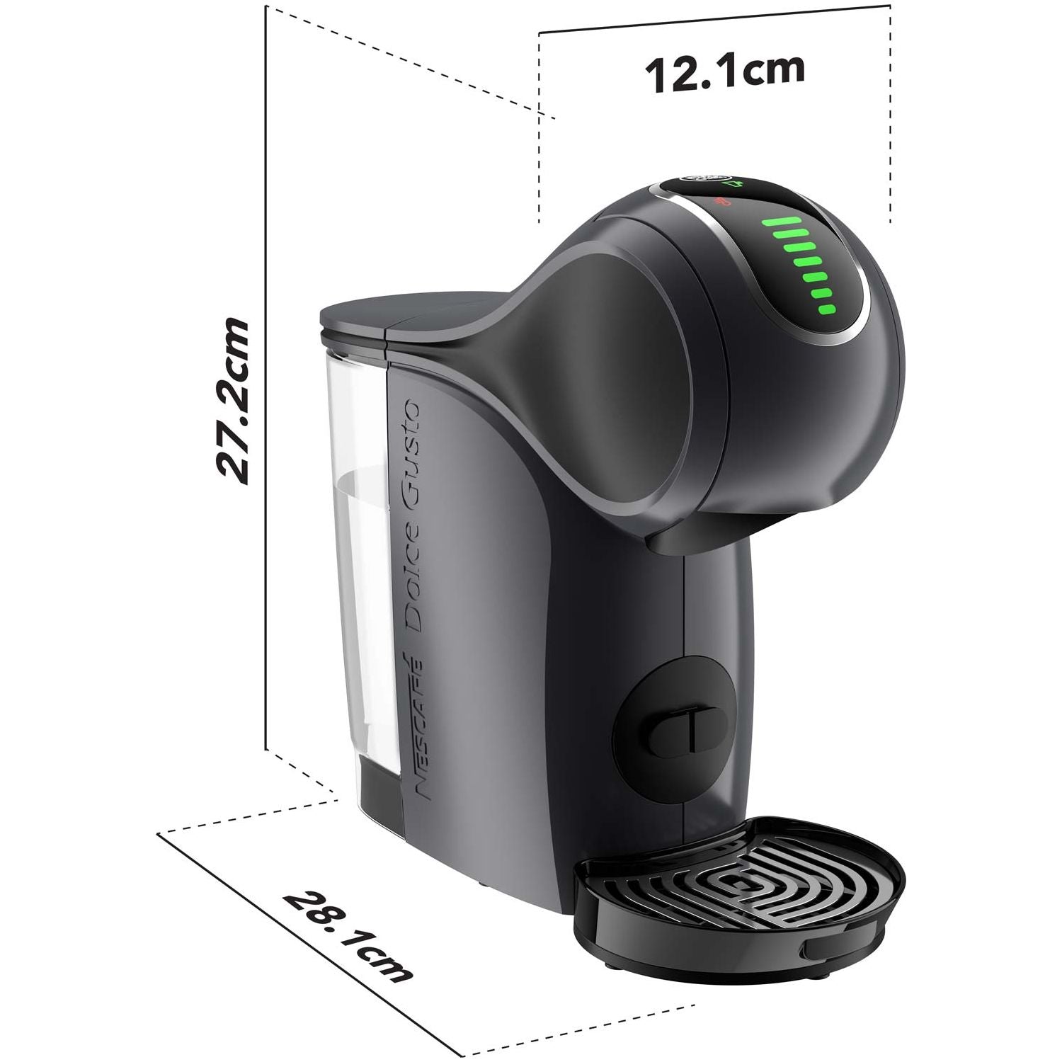 Delonghi EDG426.GY Genio S Touch Automatic Anthracite by De'Longhi®