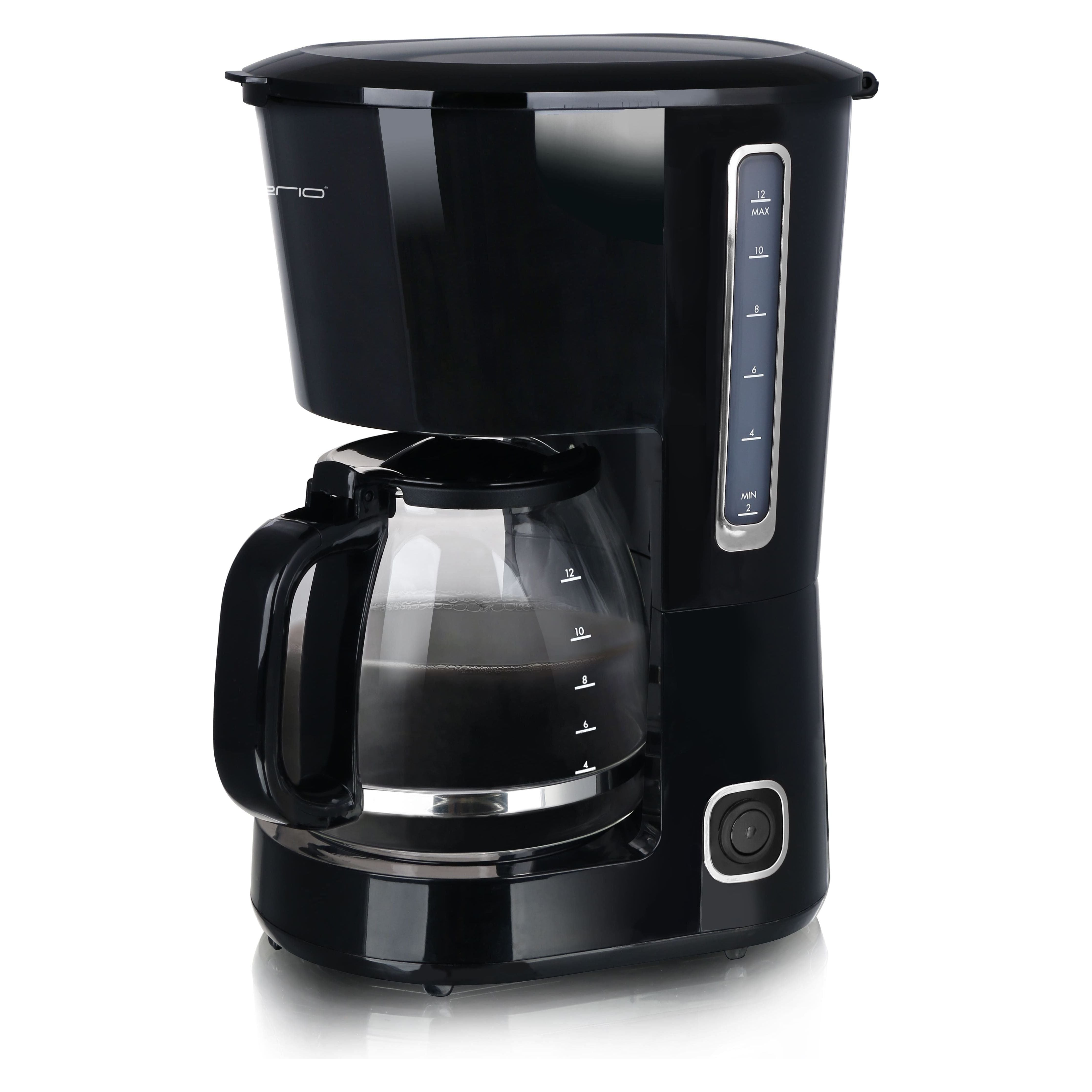 Emerio Kaffebryggare Svart