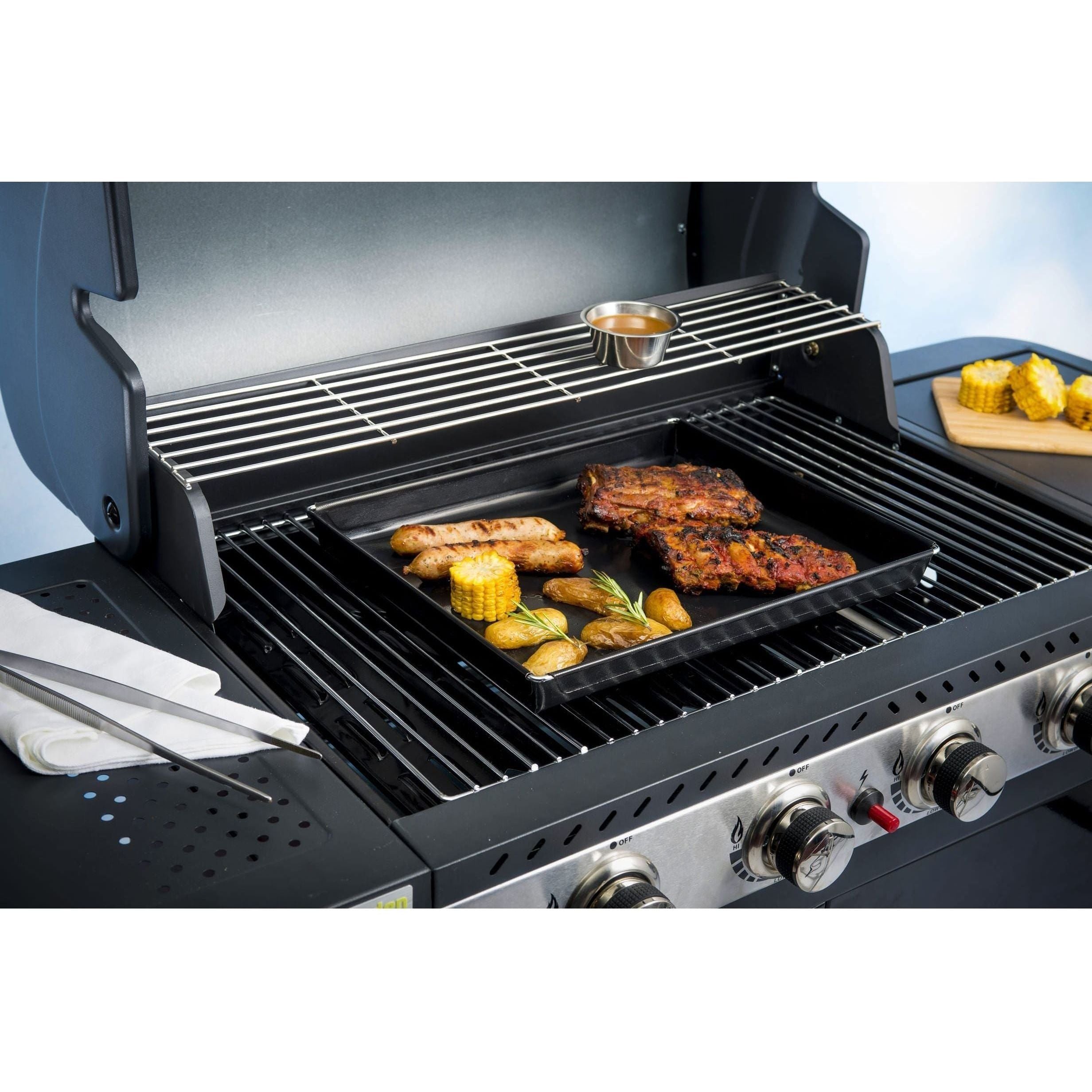 NoStik Non-Stick Ugnslåda Grill Och Ugn 29x34x3 cm 3,0 L