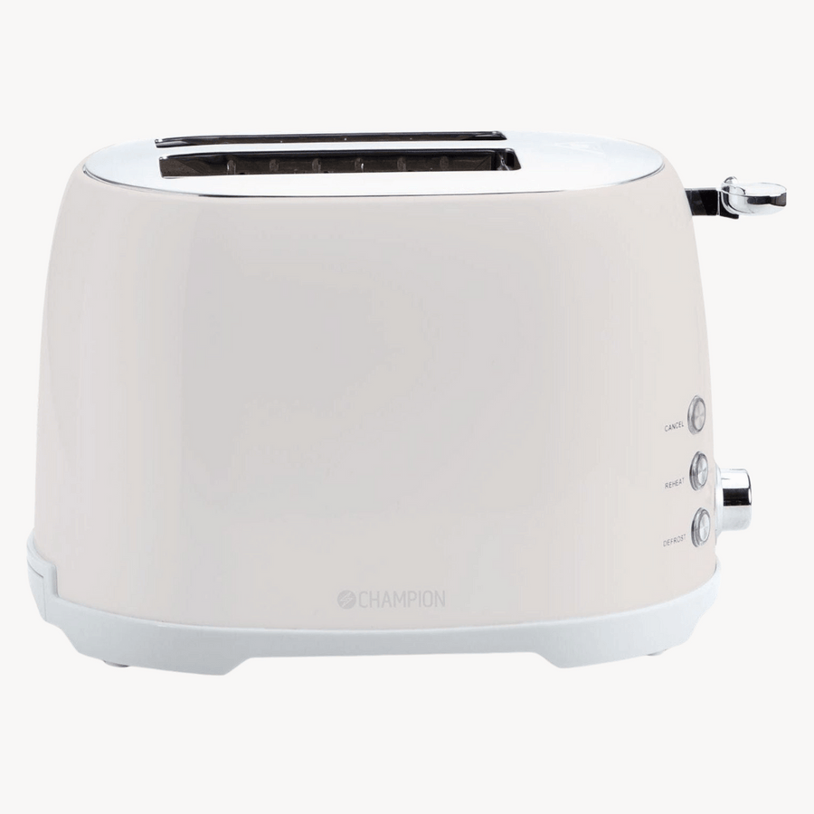 Champion Brödrost 2 Fack Creme White Series
