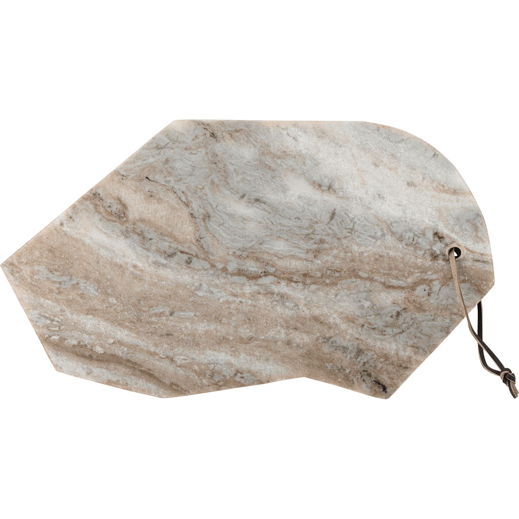 Bloomingville Ziggy Skärbräda Natur Marmor 40,5x23 cm (SEPTEMBER)