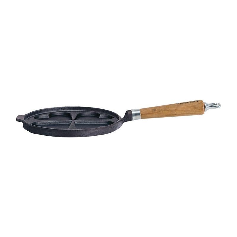 Ronneby Bruk Plättpanna Hjärtplättar Exclusive Line Ek Natur Ø25 cm