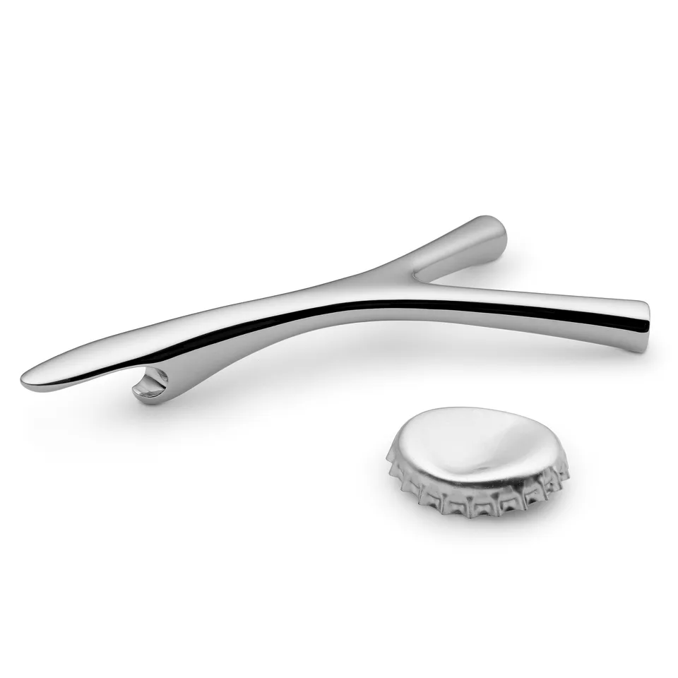 Alessi Flasköppnare VIRGULA 10 cm, rostfritt stål