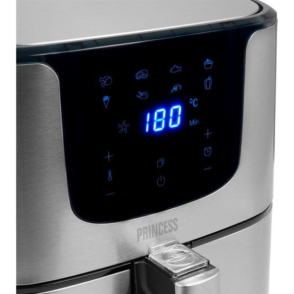 Princess Aerofryer Digital Deluxe 5,5L 1700W Rostfri
