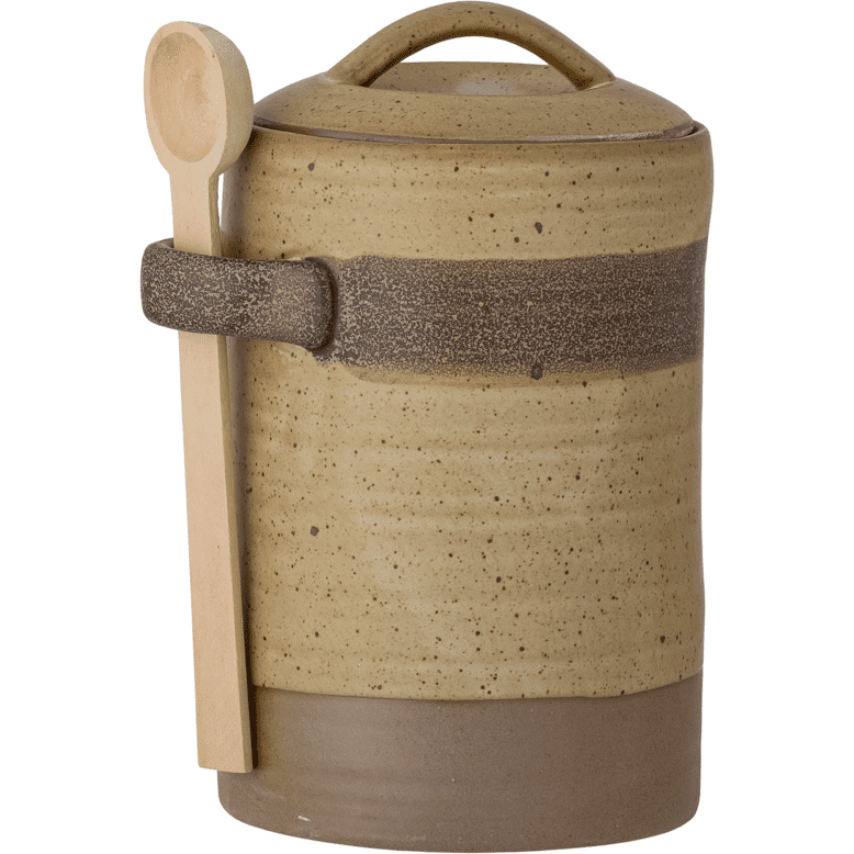 Bloomingville Burk Solange Med Lock Och Sked Ø11 cm
