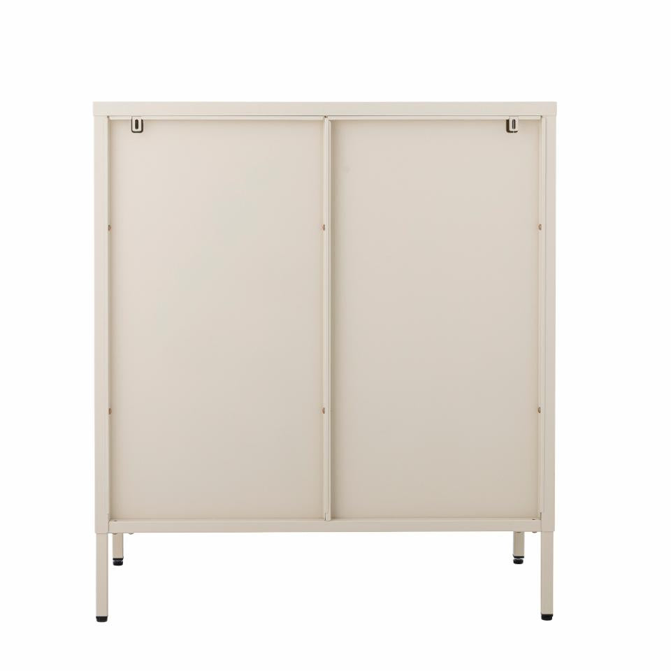 Bloomingville Salvo skåp 80x40x90 cm Nature, metall