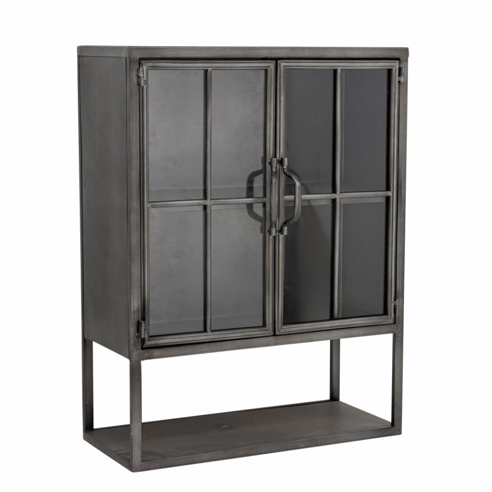 Bloomingville Sindre skåp 46x21,5x61 cm Black, metall