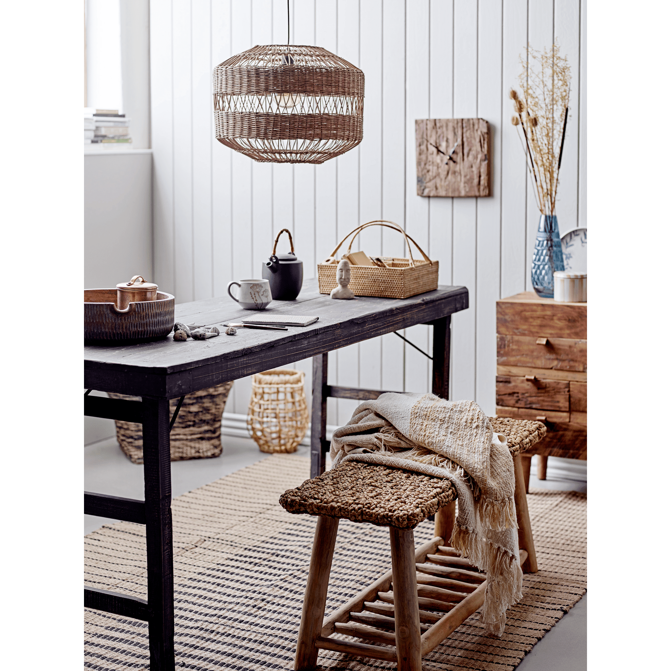 Bloomingville Saralin Burk m/Lock Koppar Rostfritt Stål