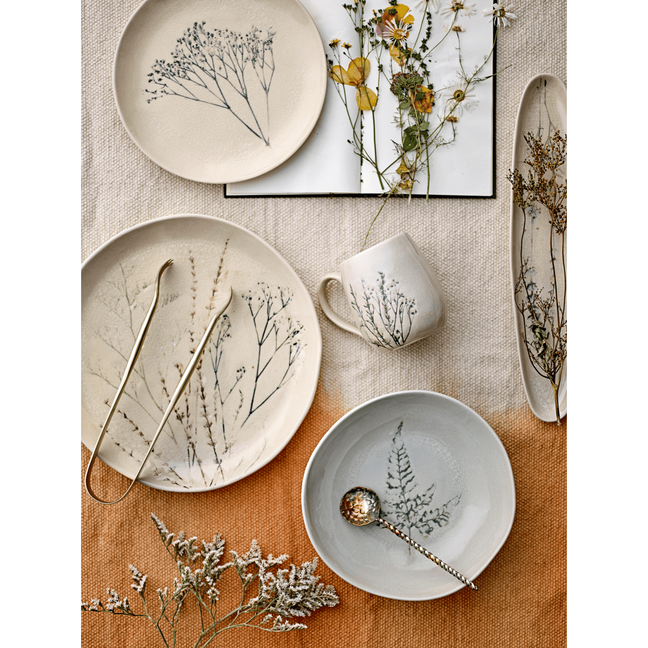 Bloomingville Bea Frukostset Natur Stengods