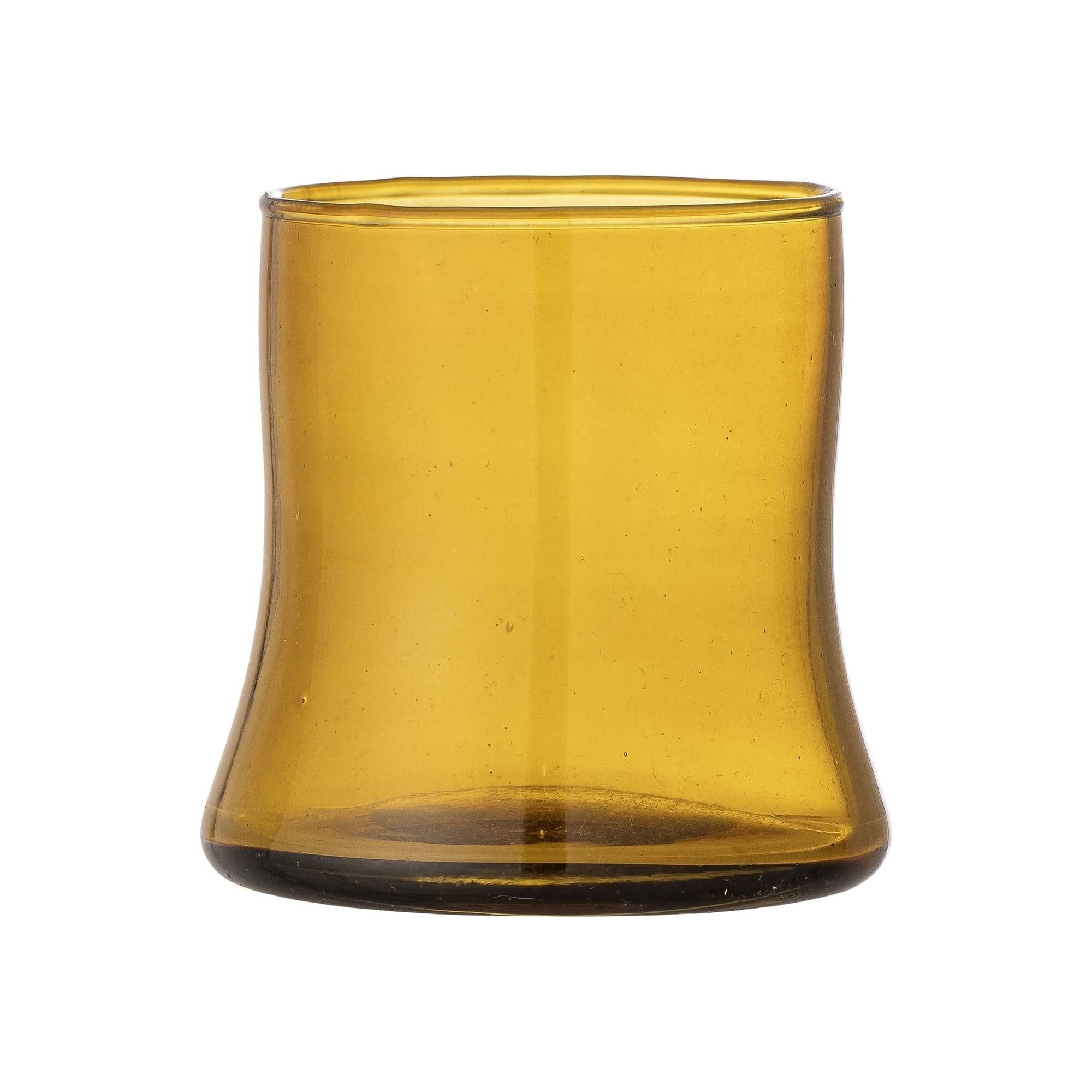 Bloomingville Florentine Dricksglas Brun Återvunnet Glas 30 cl