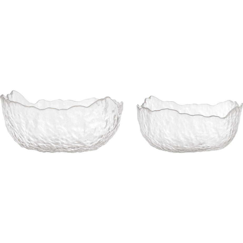 Bloomingville Hewan Glasskål 2 Delar ⌀16,5/⌀19 cm