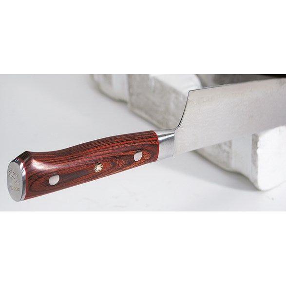Mcusta Zanmai Flame Damascus Brödkniv 23 cm