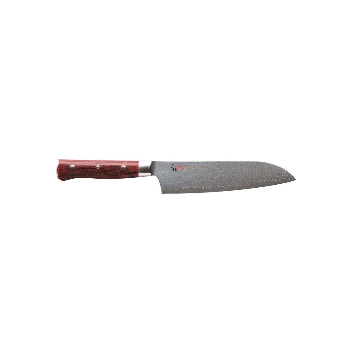 Mcusta Zanmai Flame Damascus Santoku 18 cm