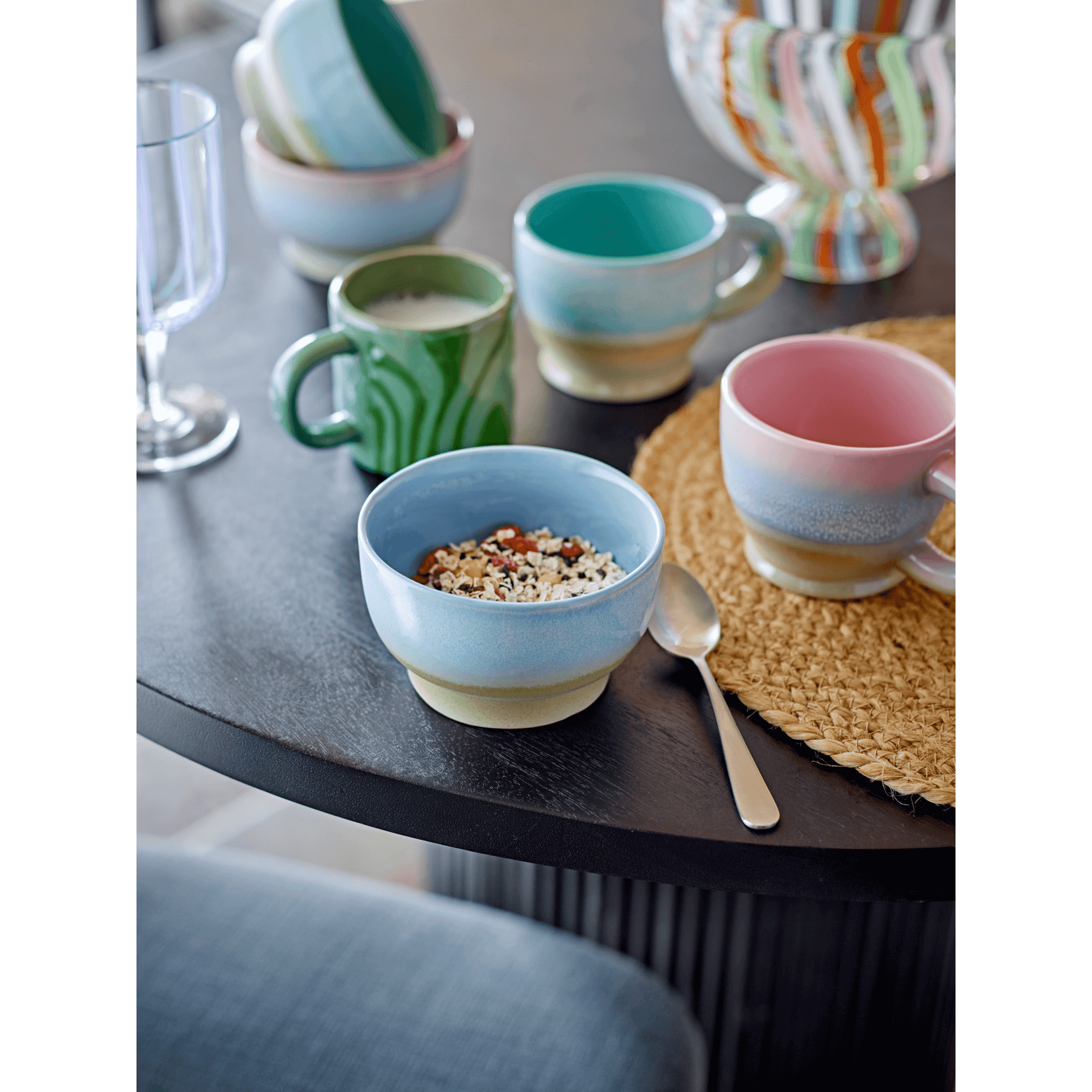 Bloomingville Karma Bestick Silver Rostfritt Stål 4 Delar