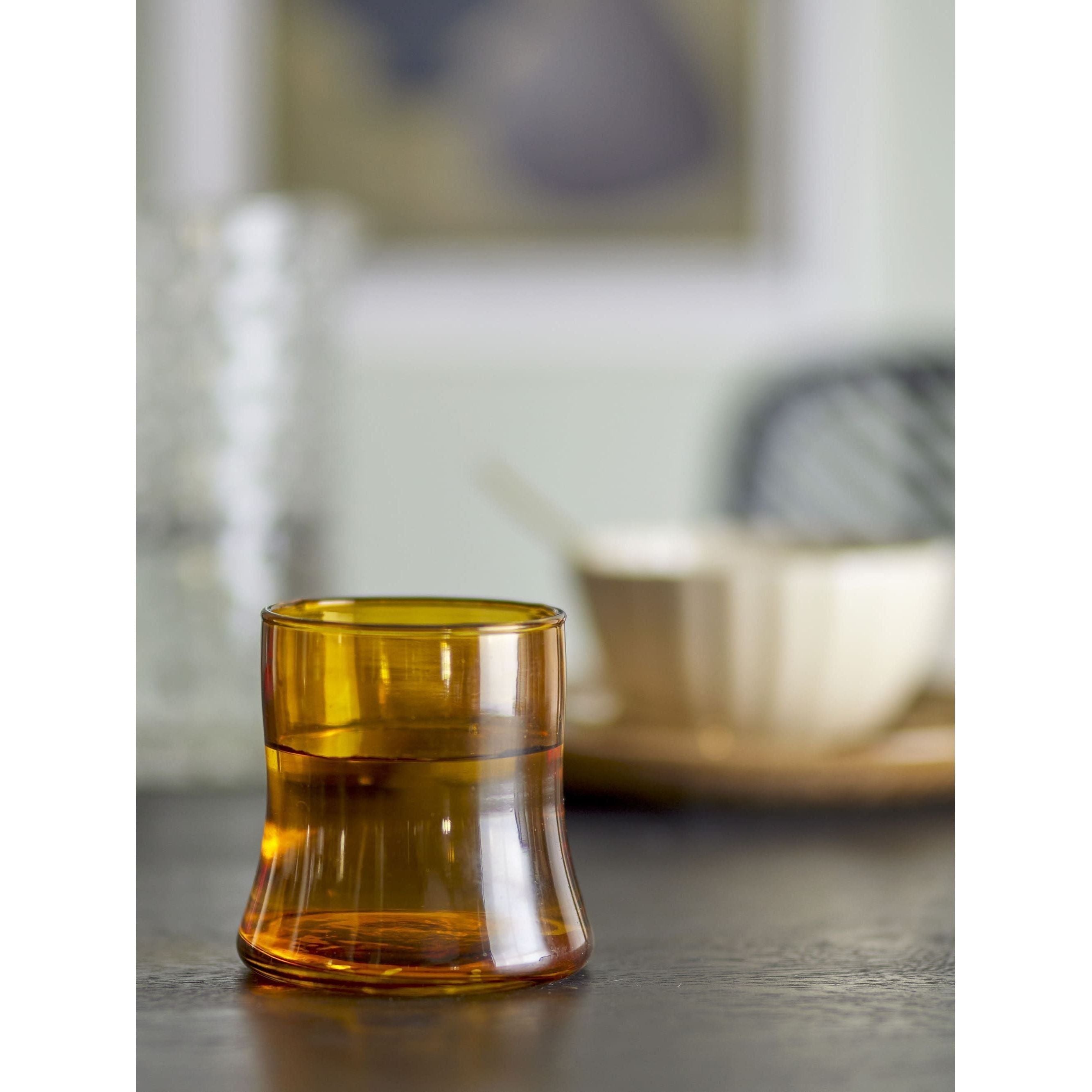 Bloomingville Florentine Dricksglas Brun Återvunnet Glas 30 cl