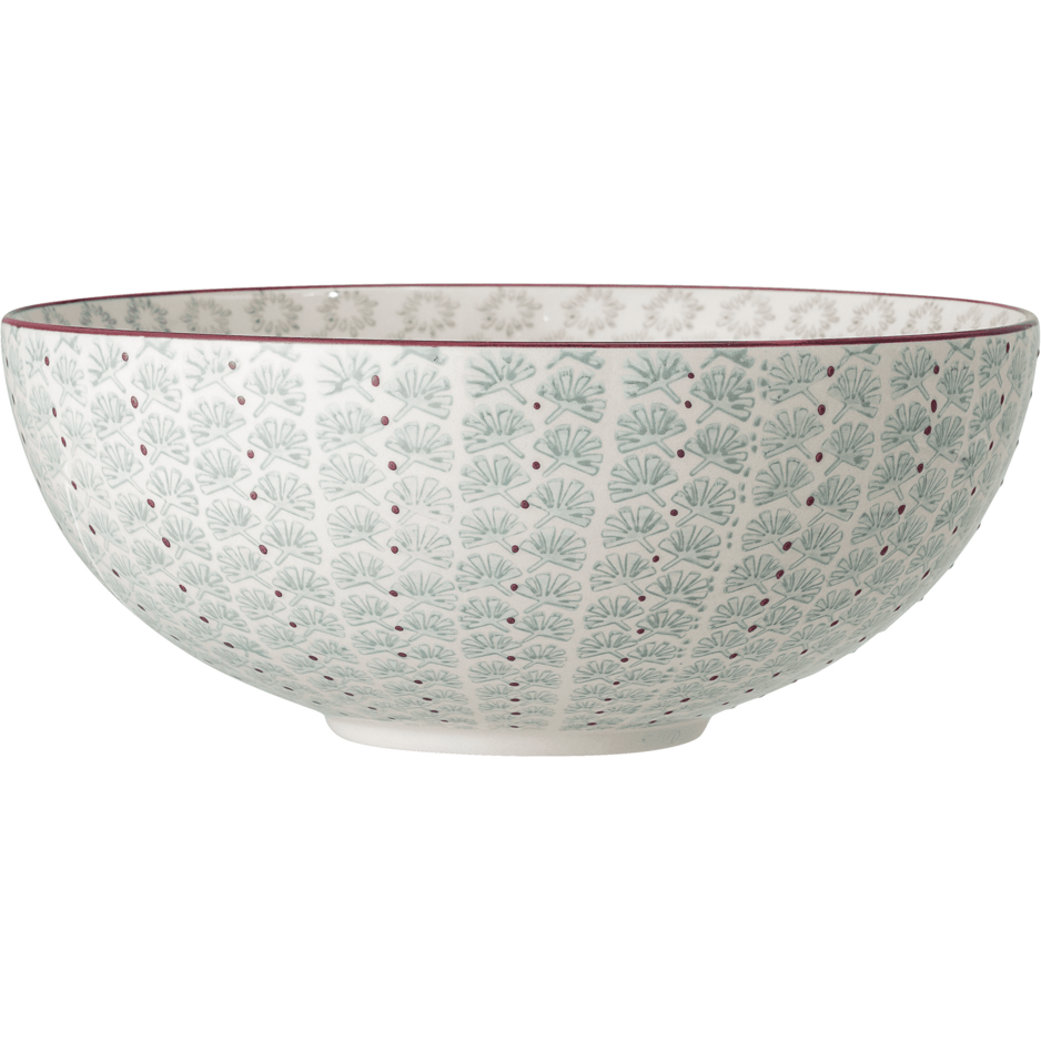 Bloomingville Maya Skål Grön Stengods ⌀29 cm