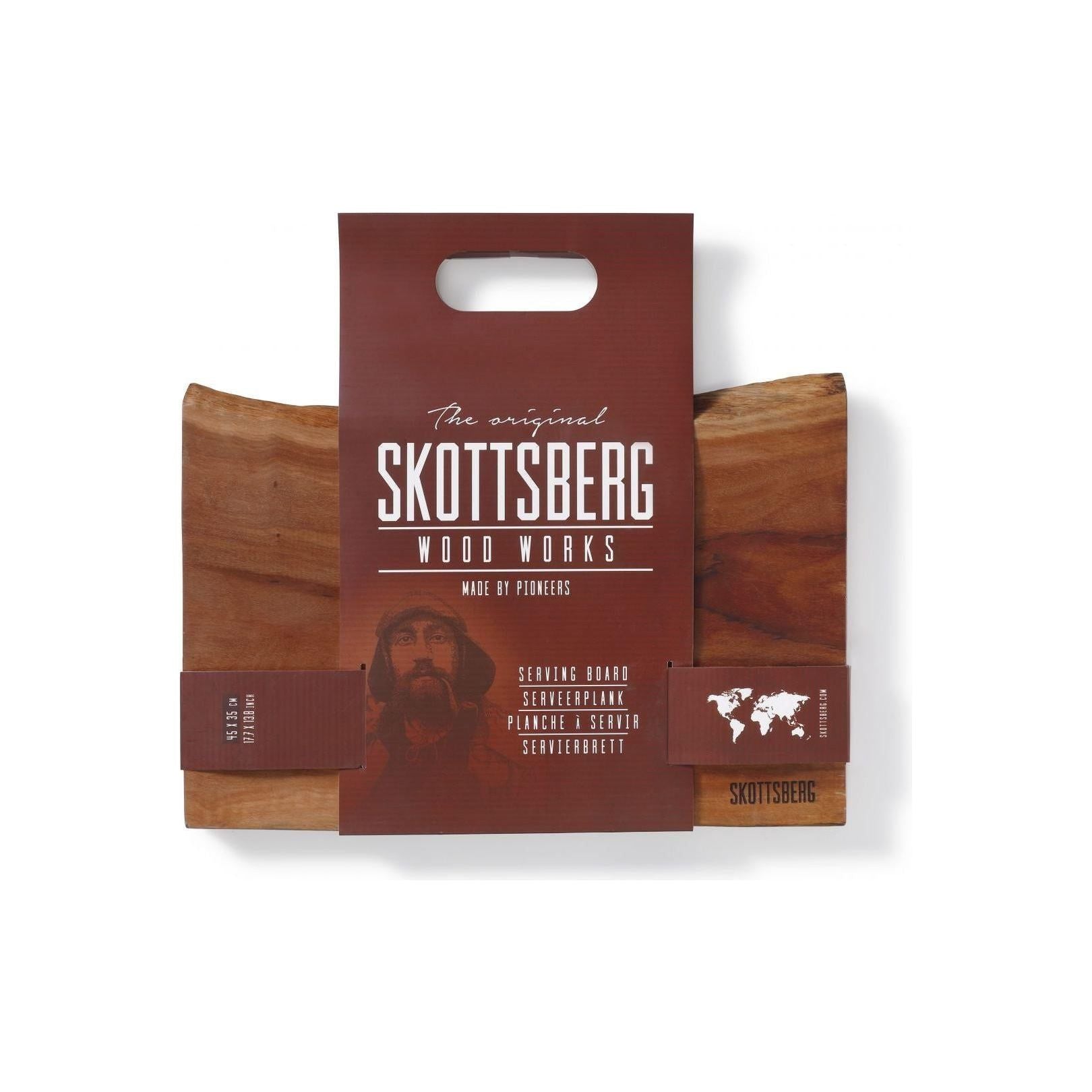 Skottsberg Skärbräda Natur 45x35cm