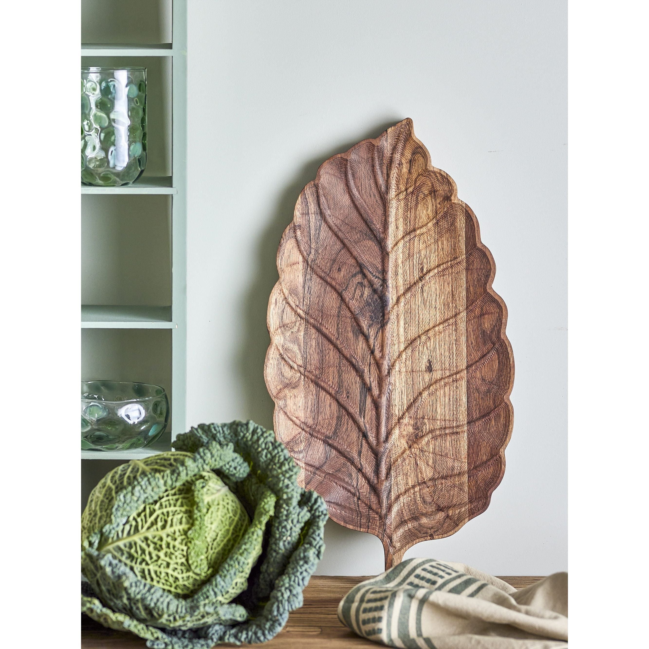 Bloomingville Mikko Serveringsbricka Natur Akacia 46x25 cm (OKT)