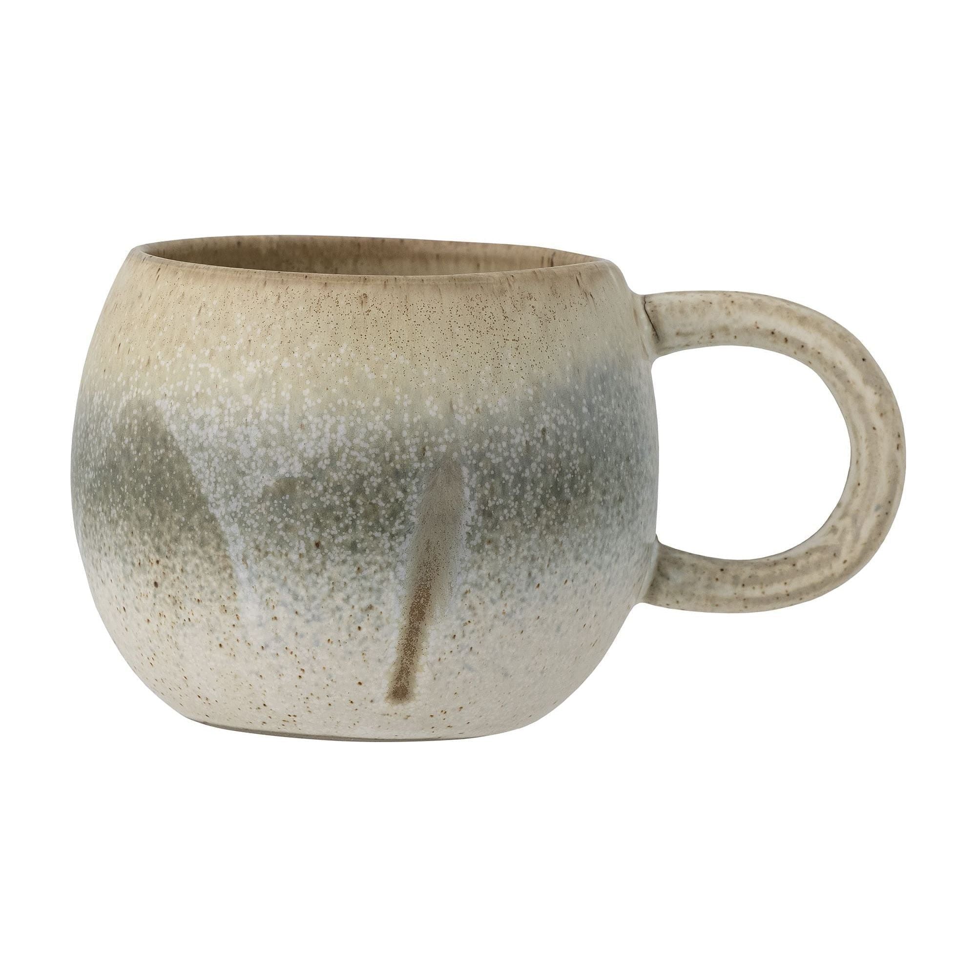 Bloomingville Elia Mugg Grön Stengods 48 cl